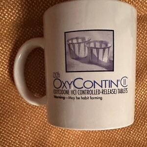 Rare OxyContin heat activated coffee Mug
